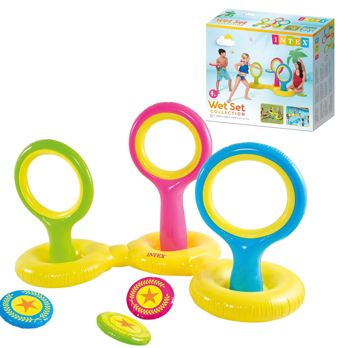 Miniatura 2 de Platillos Voladores Para Piscina Intex